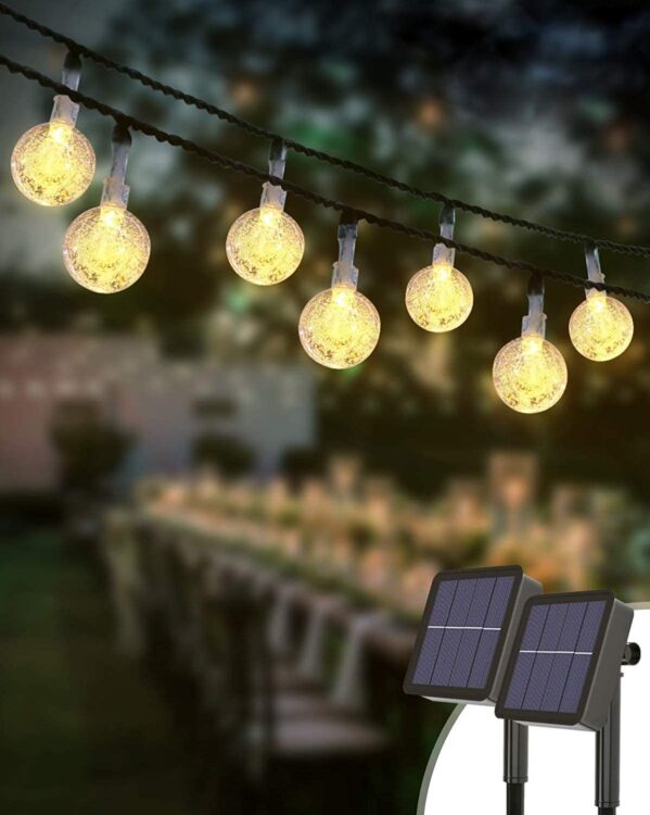 luces jardin exterior