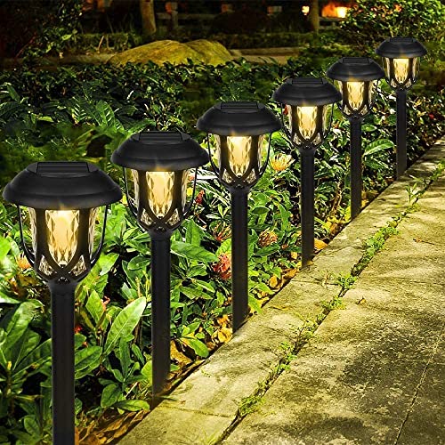 Luces Solares Jardín, 10 Pack IP65 LED