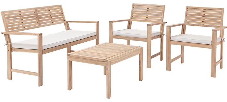 muebles de jardin de madera