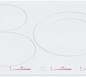 Cata | Placa de Inducción | Modelo INSB 6030 WH | 3 Zonas de cocción | 9 Niveles de Potencia + Booster | Ancho de 60 cm
