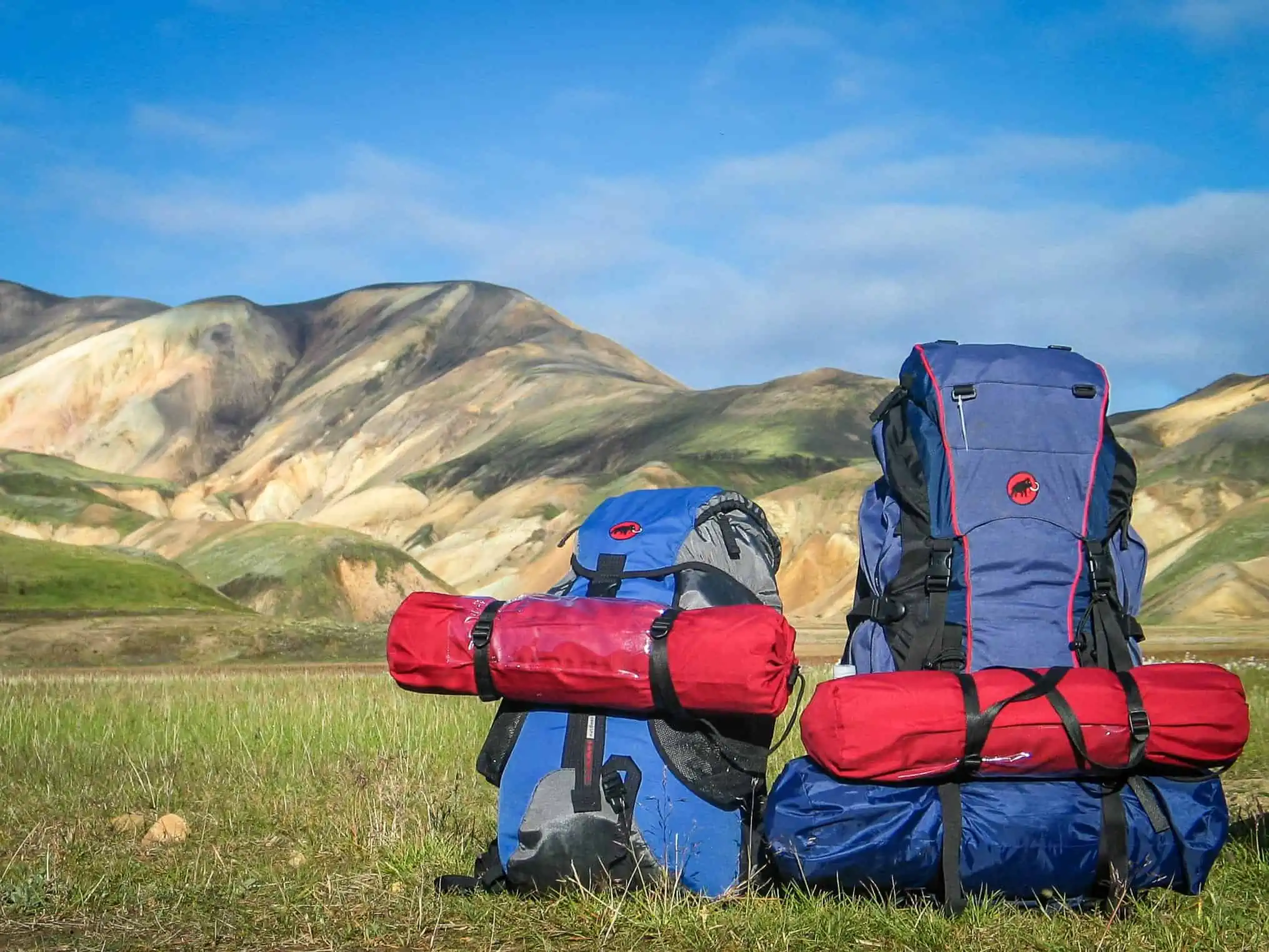 varios tipos de mochilas