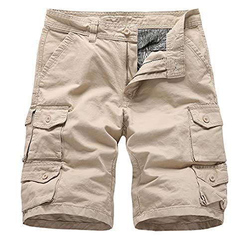 Nuevo 2021 Pantalones Cortos Hombre Verano Casual Moda Trabajo Corta Pantalones Pants Deporte Jogging Pantalon Fitness Chandal Hombre Ropa de Hombre Cómodo Talla Grande Playa Pantalones de Trekking