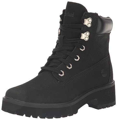 Timberland Mujer Carnaby Cool 6 Inch Botas,Black Nubuck,38 EU