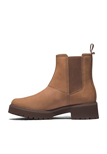 Timberland Mujer Carnaby Cool Basic Chelsea Botas,Cocoa Brown,38 EU